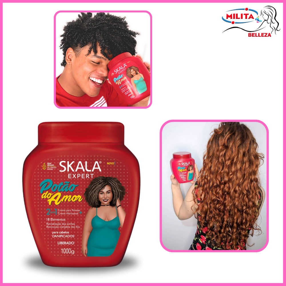 Cabello - Crema Para Cabello Para Peinar Potao do amor 1000g