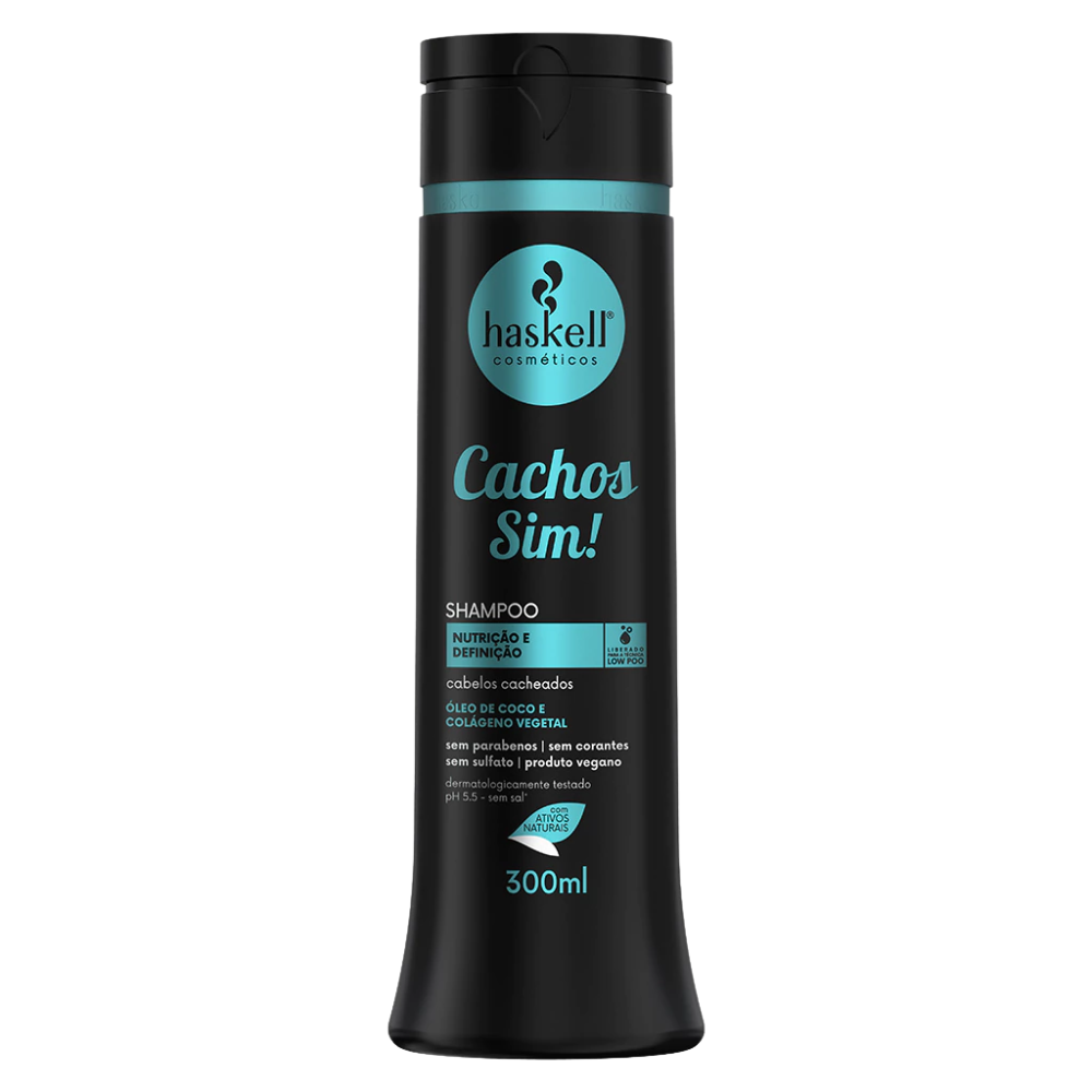 Shampoo Cachos Sim! 300ml haskell