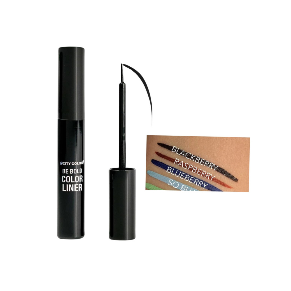 City Color - Delineador Be Bold Color Liner BlackBerry
