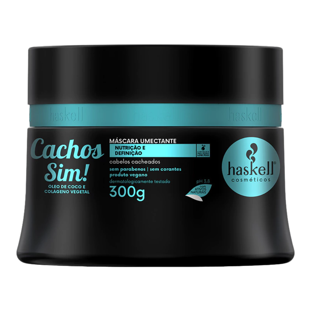 Máscara Umectante Cachos Sim! 300g haskell