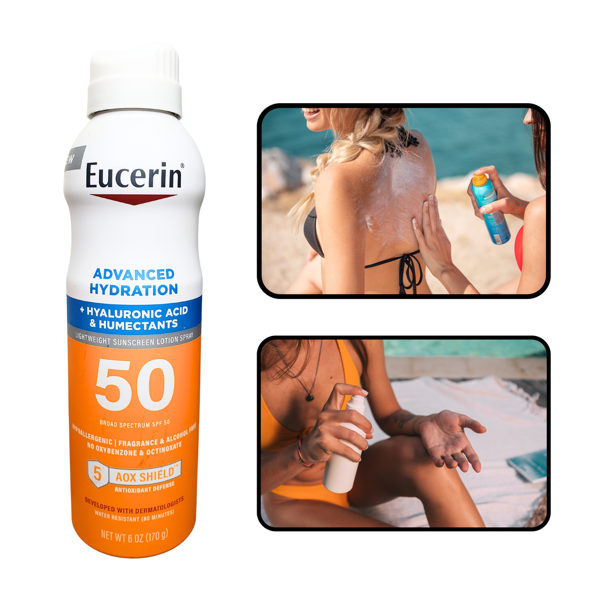Cuidado Corporal - Protector Solar Eucerin Advance Hydration