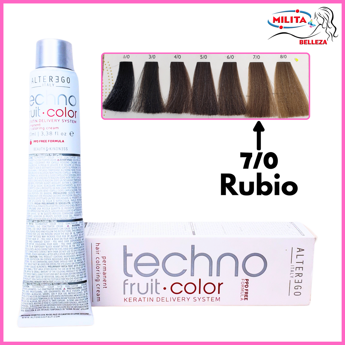 Tintes - Tinte ALTEREGO 7/0 Rubio