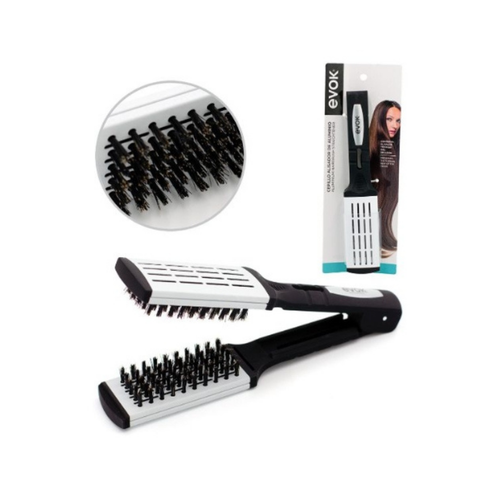 Evok Cepillo De Planchar Pelo Evok Peine Alizador, La Valiente