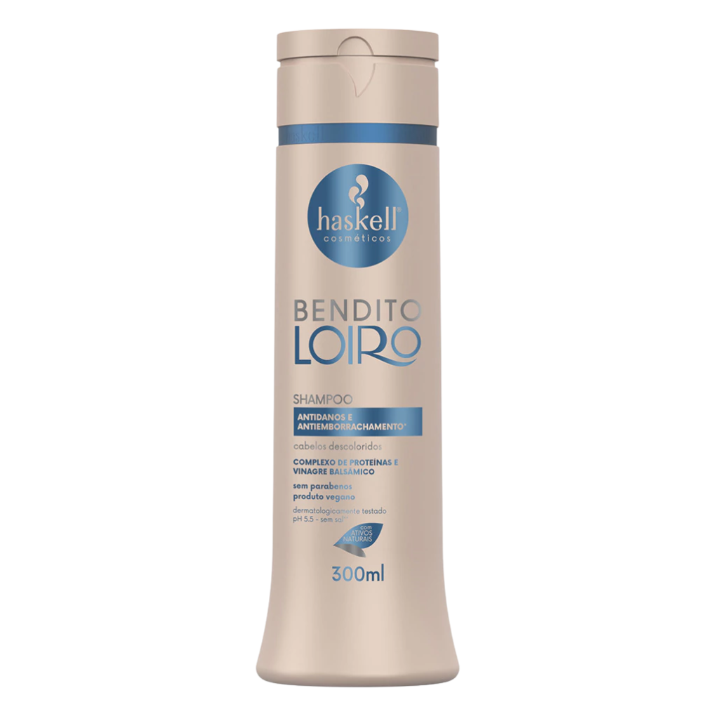 Shampoo Bendito Loiro 300ml haskell