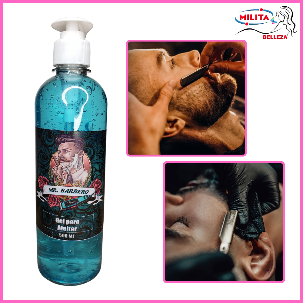 Utensilios Para Barberia - Gel de Afeitar Mr.Barber 500ml Dibeza