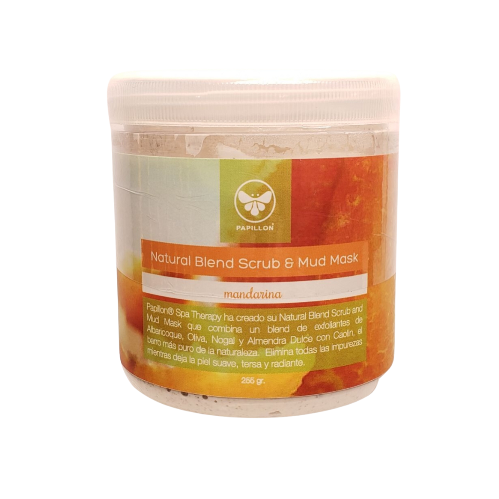 Manos y Pies - Scrub Natural Blend & Mud Mandarina 255 gr