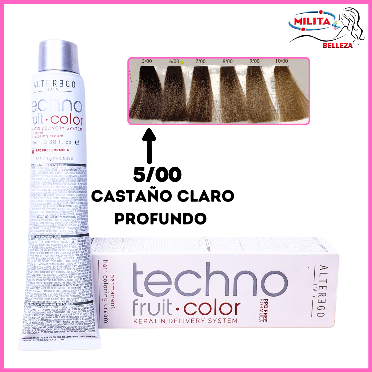 Tintes - Tinte ALTEREGO 5/00 Castaño Claro Profundo