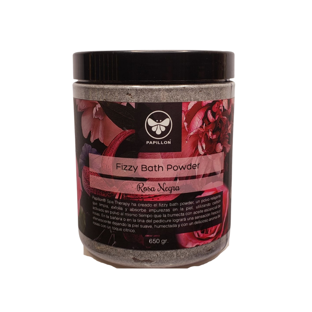 Manos y Pies - Polvo Fizzy Bath Rosa Negra 650 gr