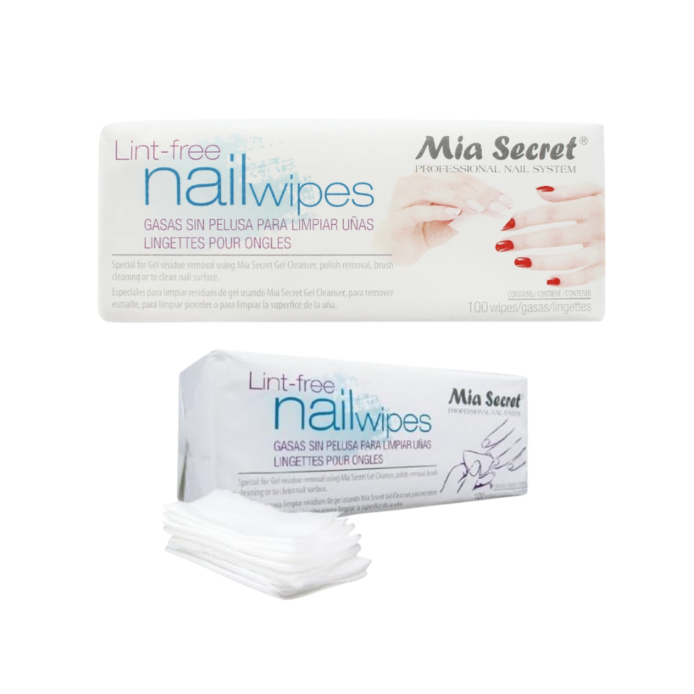 Manos y Pies - Limpiador Nail Wipes 100 gasas