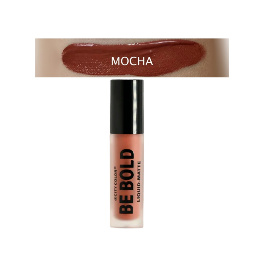 City Color - Be Bold Liquid Matte Mocha Lipstick