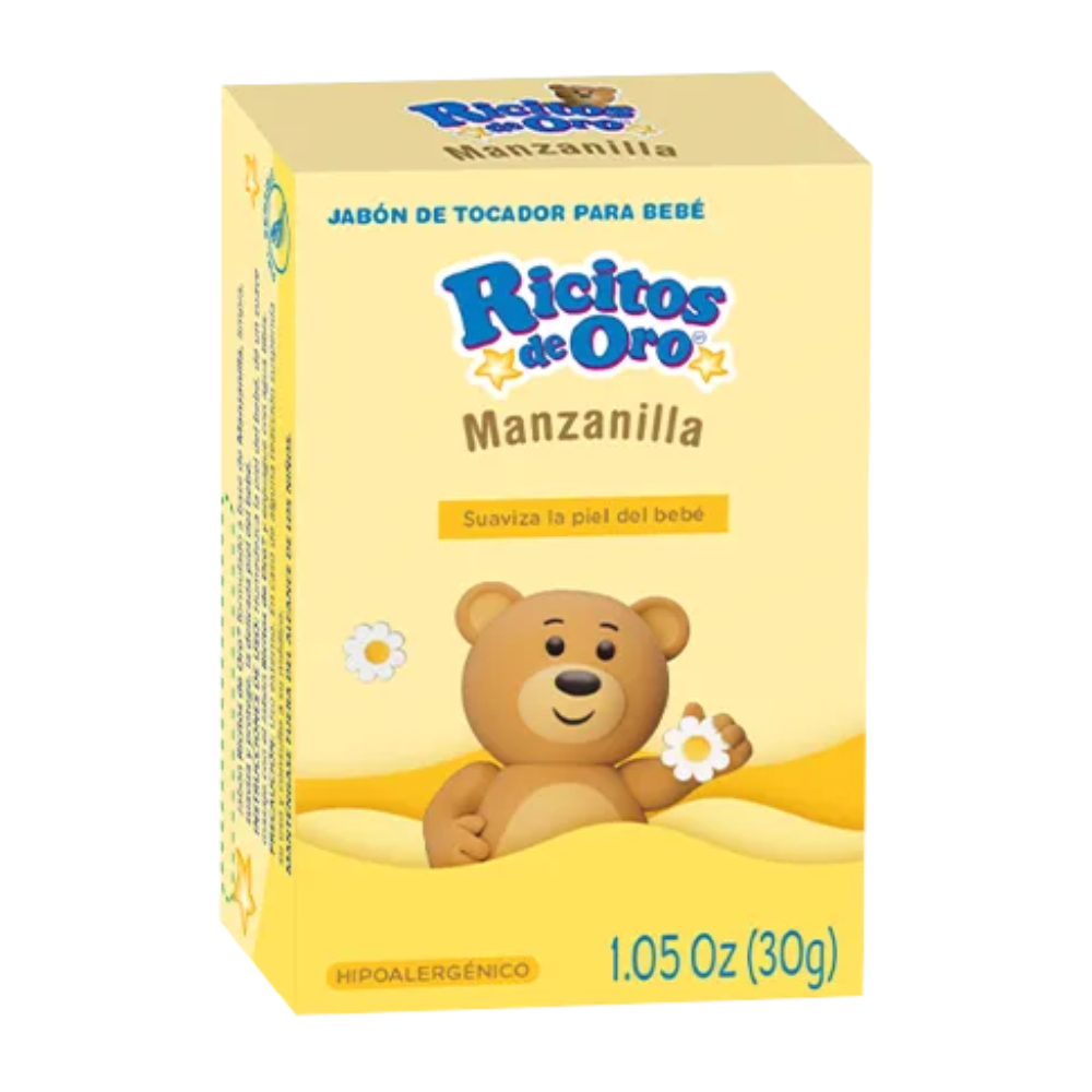 RICITOS DE ORO JABON MANZANILLA 30G