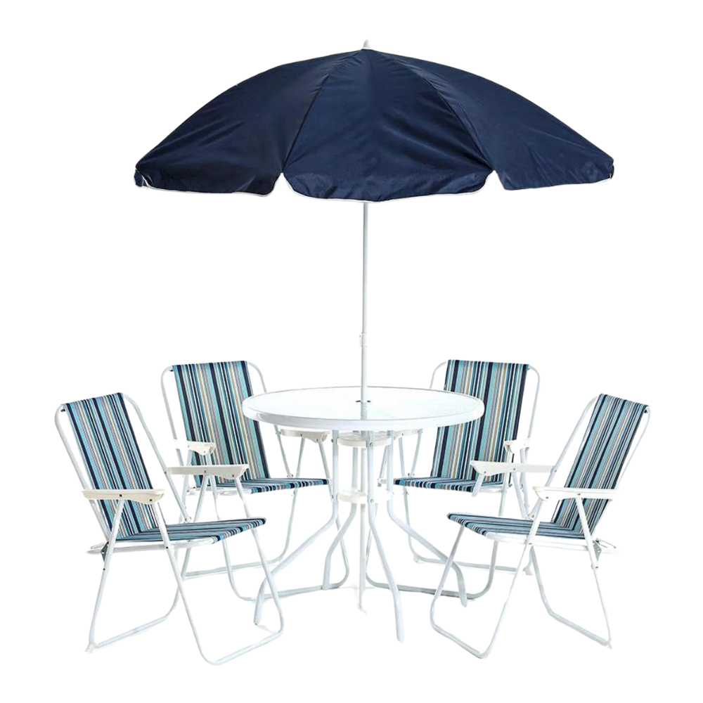 Set de mesa de playa con sillas