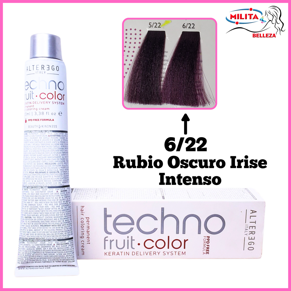 Tintes - Tinte ALTEREGO 6/22 Rubio Irise Intenso