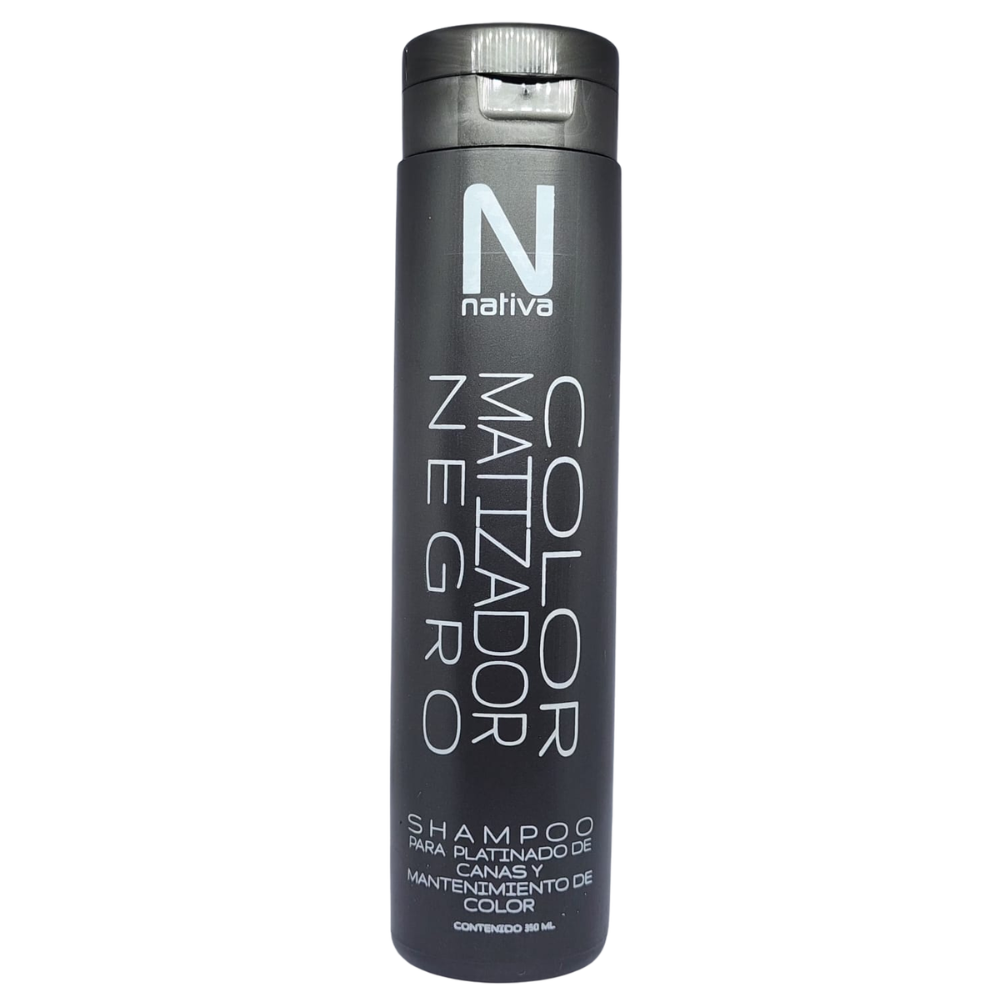 SHAMPOO PLATINADO DE CANAS NATIVA 350ML