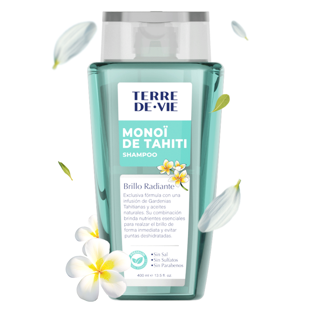 Shampoo Monoi de Tahiti 400ml Terre De.Vie