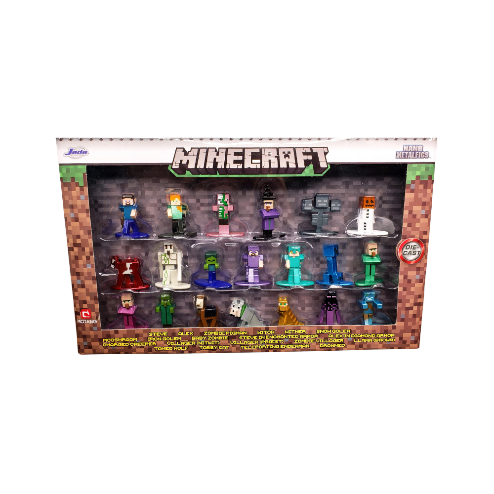 Anime Set de Figuras Minecraft Coleccionable