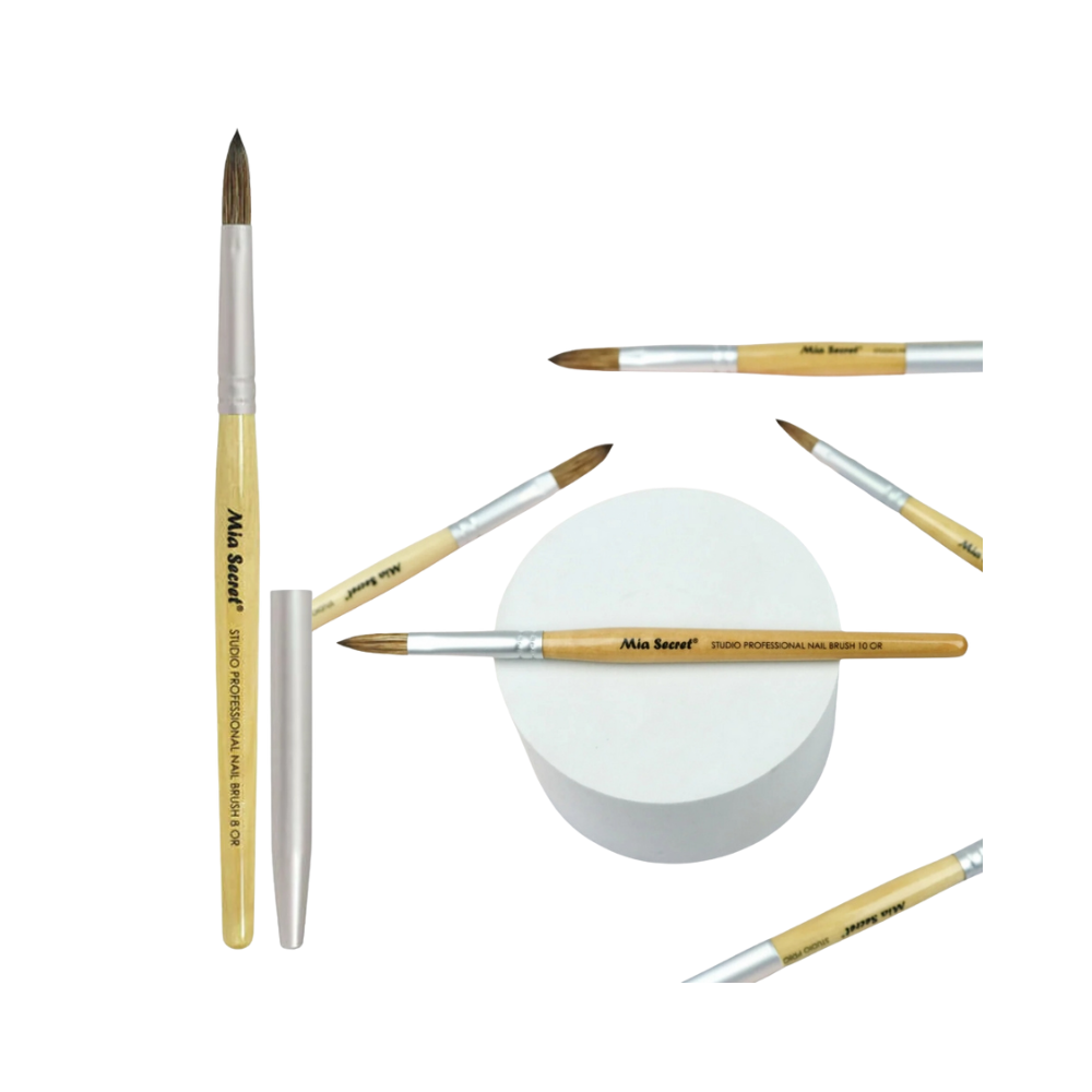 Manos y Pies - Pincel Studio Professional Nail Brushes #8or Mia Secret