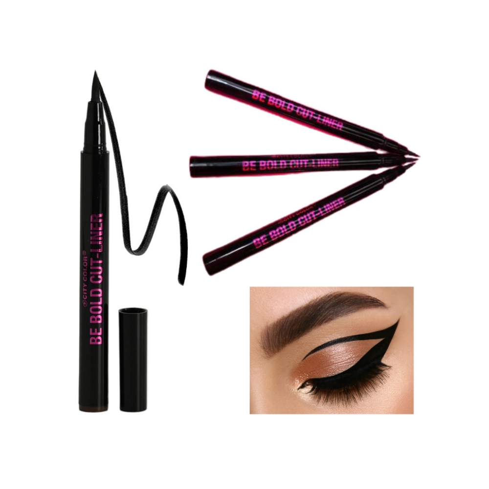City Color - Delineador Be Bold Cut Liner Brown