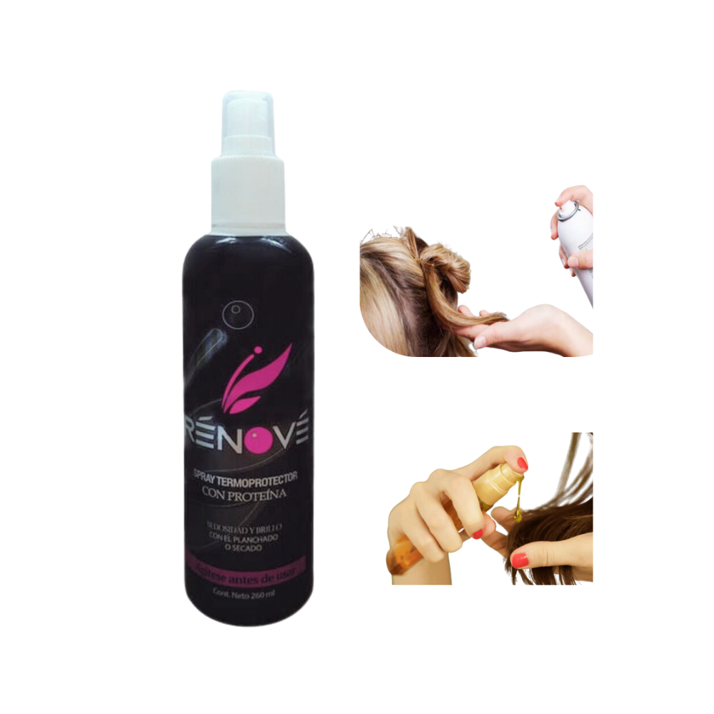 Cabello - Spray Termo Protector Con Proteina 260ml Renove