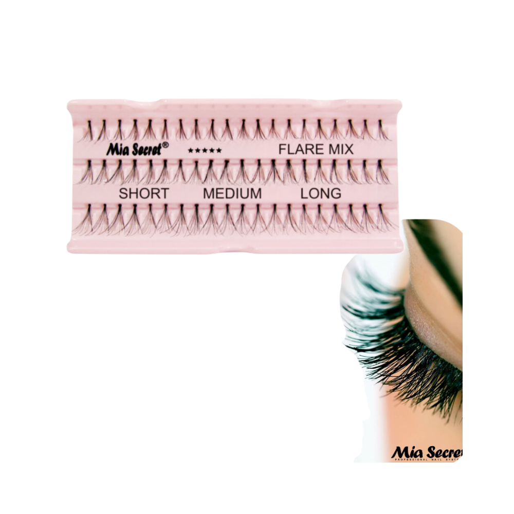 Mia Secret - Pestañas Individuales Flare Mix