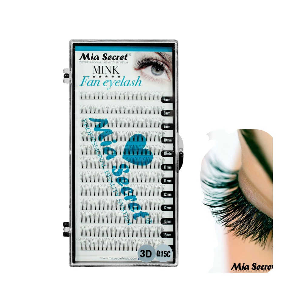 Mia Secret - Pestañas Mink Fan Eyelash