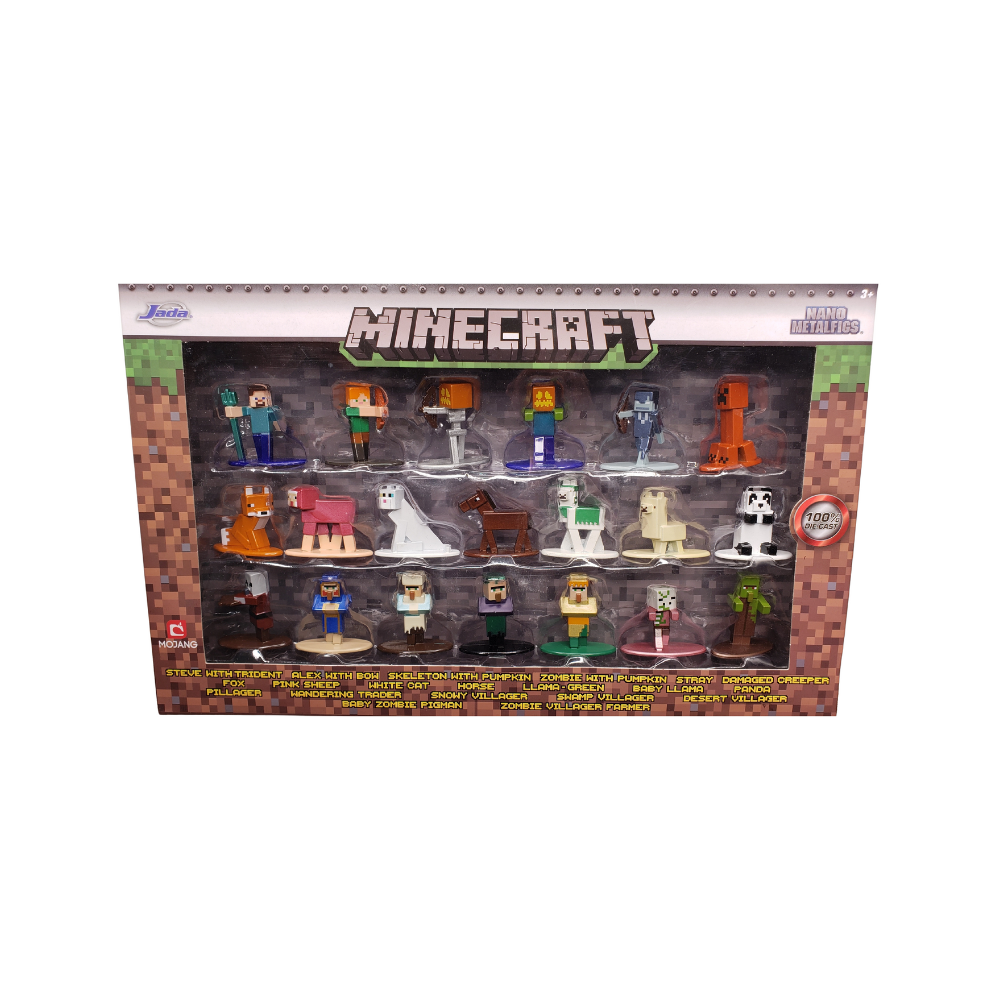 Anime - Set de Figuras Minecraft Coleccionable 2