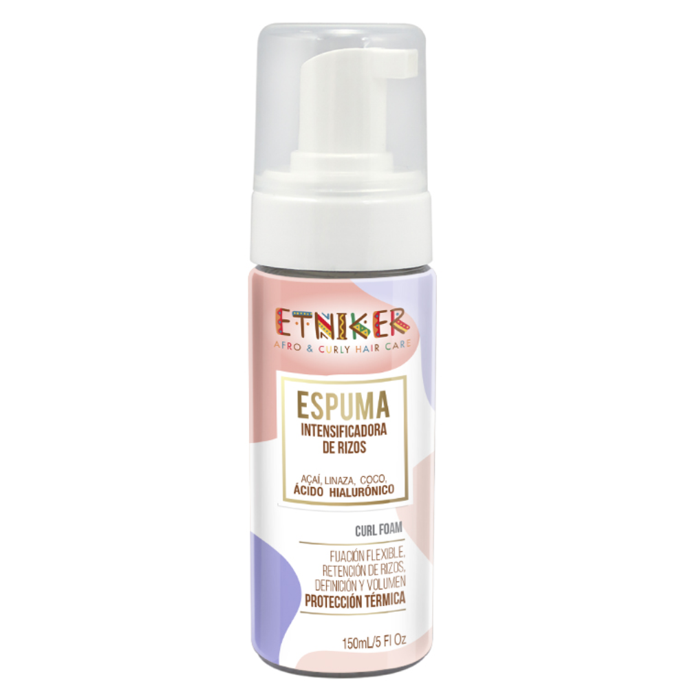 Espuma Intensificadora de Rizos Etniker 150ml