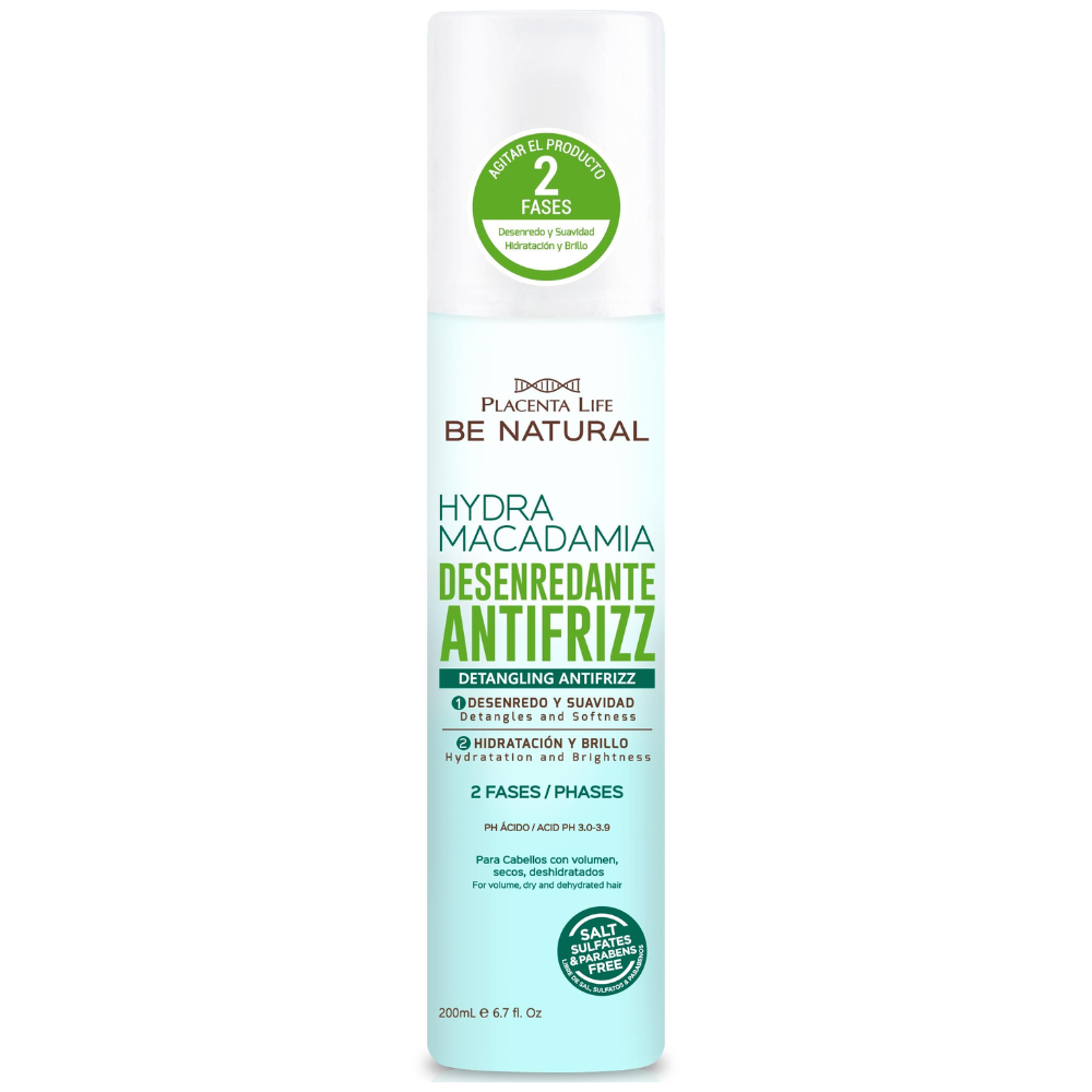 Spray Desenredante Antrifrizz Hydra Macadamia 200ml Be Natural