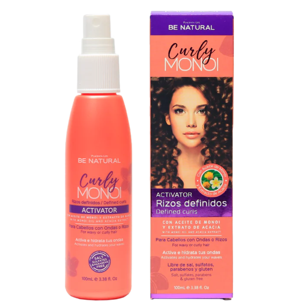 Activador de Rizos Curly Monoi 100ml Be Natural