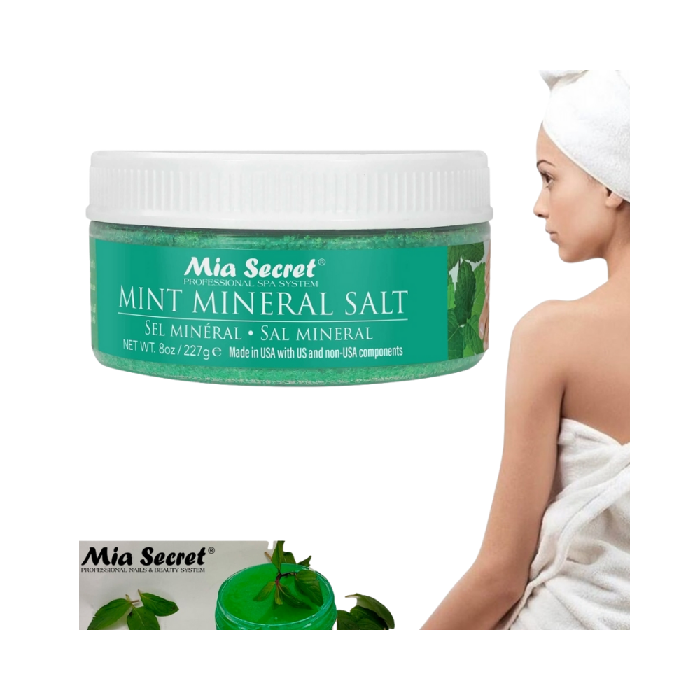 Manos y Pies - Sal Marina Mint 8oz./240g