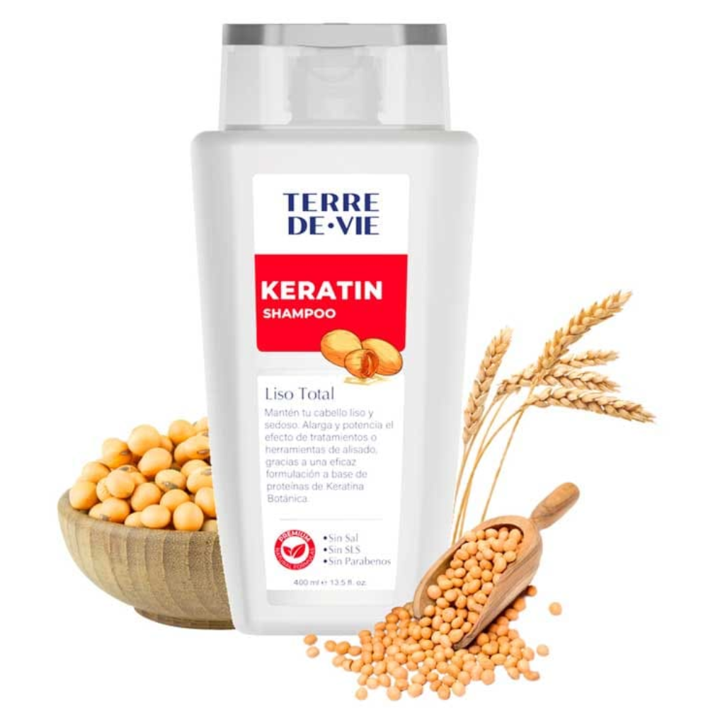 Shampoo Keratin 400ml Terre De.Vie