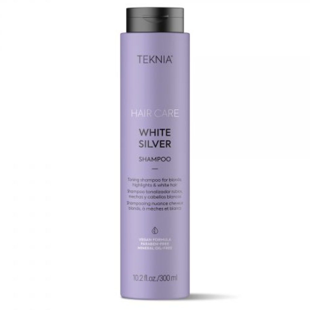 Shampoo White Silver 300ml Teknia