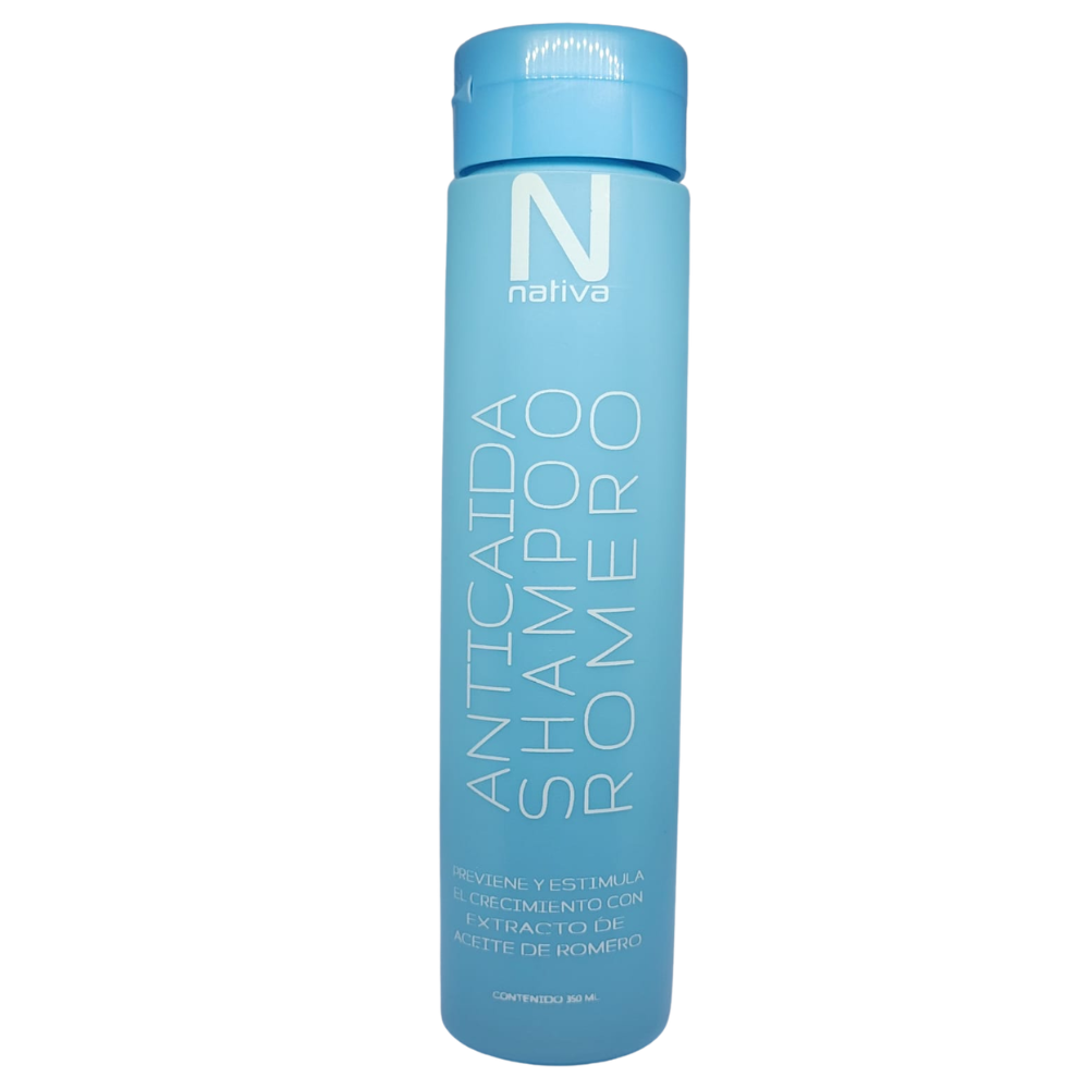 SHAMPOO ROMERO ANTICAIDA NATIVA 350ML