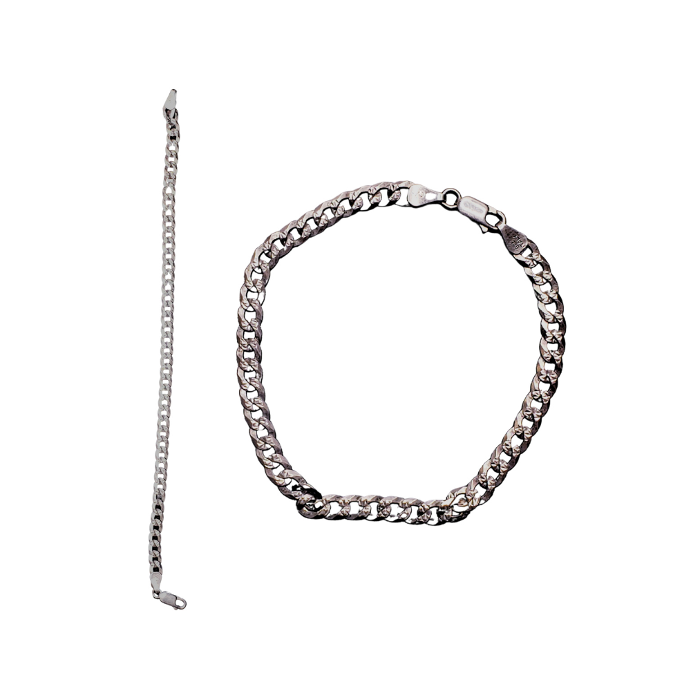 Pulsera de hombre - De plata