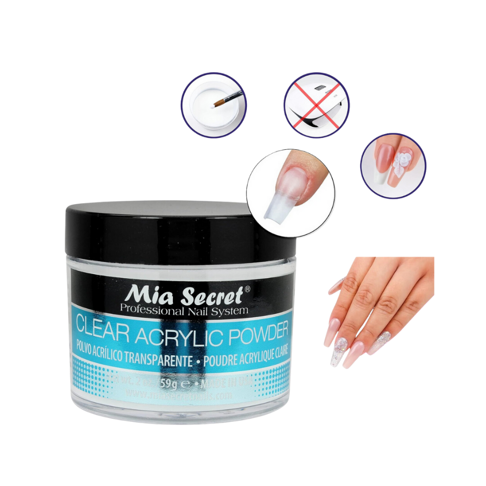 Manos y Pies - Acrílico Clear Powder 2oz/57g