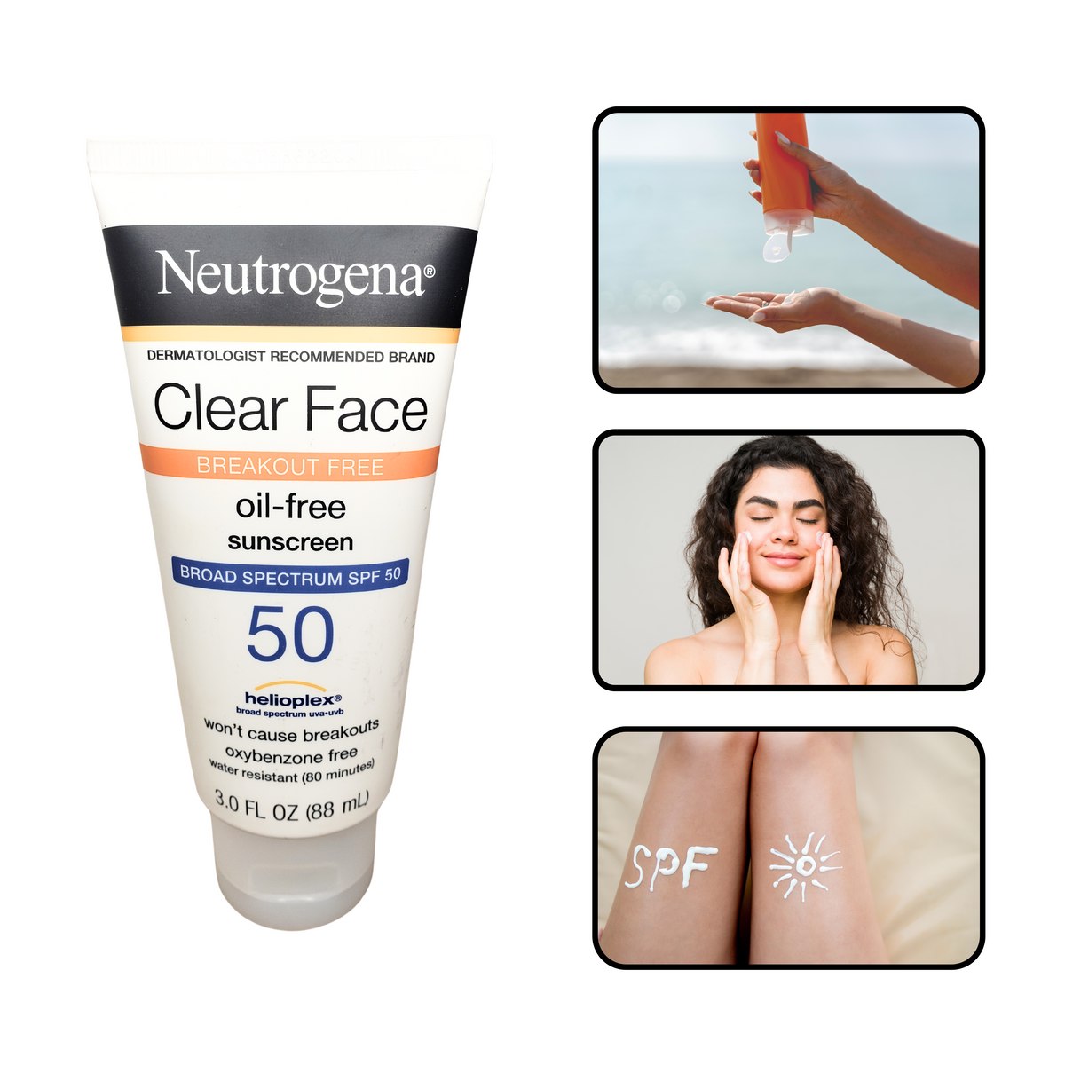 Cuidado Corporal - Protector Solar Neutrógena Clear Face Oil Free