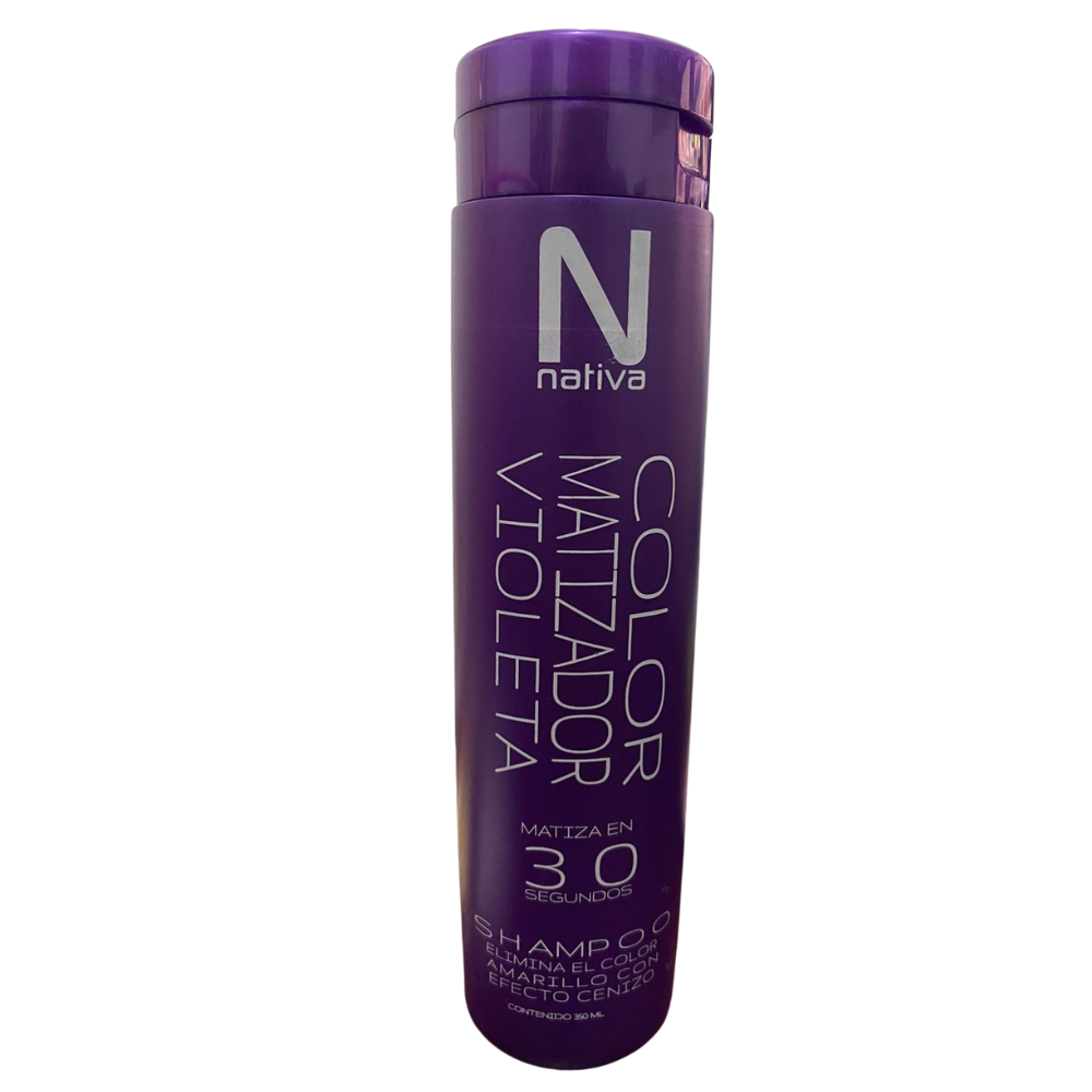 SHAMPOO MATIZADOR VIOLETA NATIVA 350ML