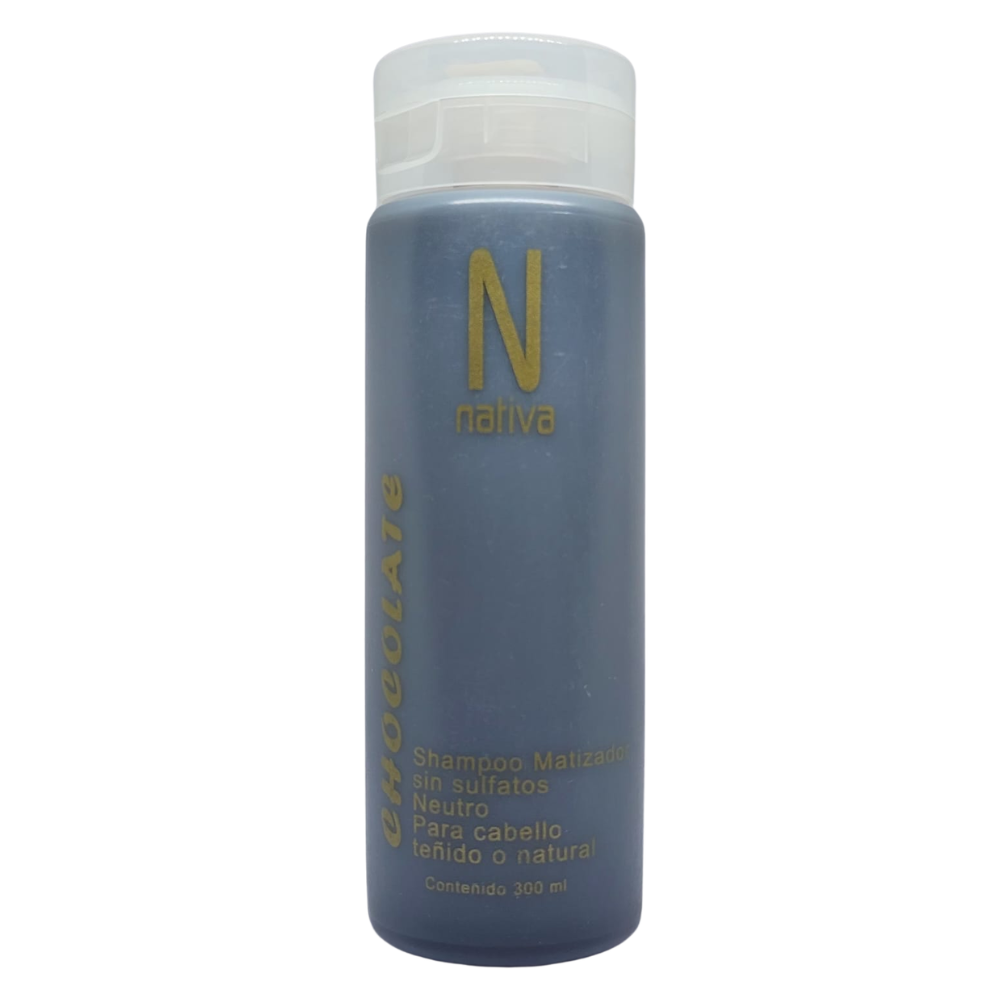 SHAMPOO MATIZADOR CHOCOLATE NATIVA 300ML