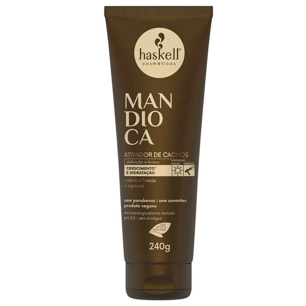 Activador de cachos Mandioca Haskell 240g