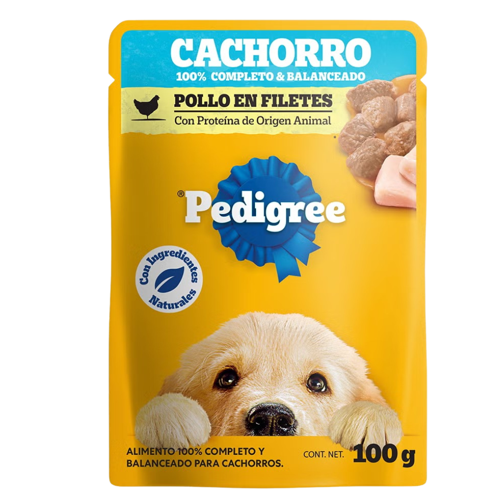 POLLO EN FILETES CACHORRO 100G PEDIGREE