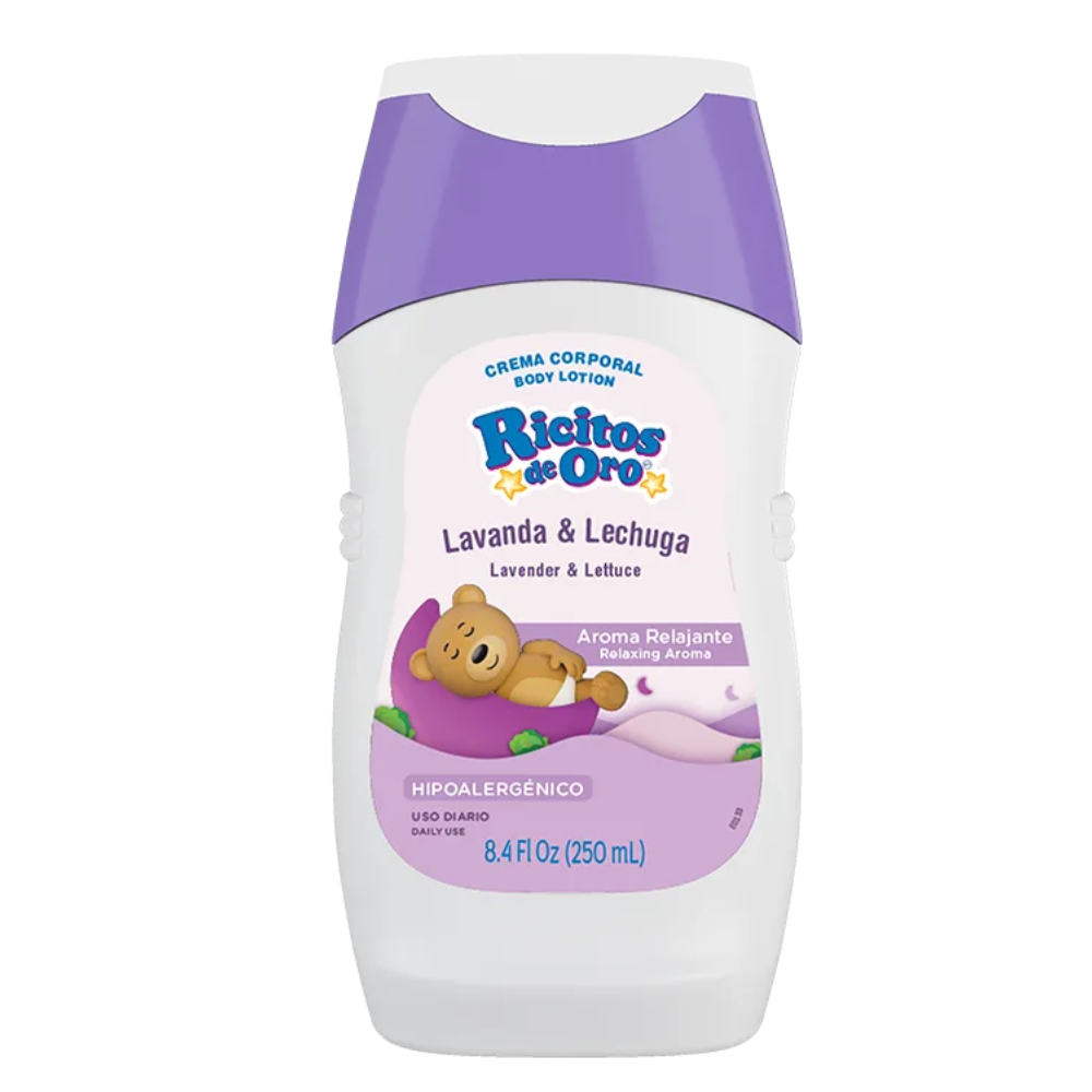 RICITOS DE ORO LAVANDA Y LECHUGA CREMA CORPORAL 250ML