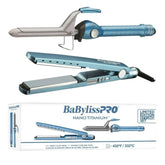 Equipo - Plancha Alisadora y Tenaza BabylissPro Nano Titanium Limited Edition Styling Set (1 1/4" Ionic Flat Iron & 1" Spring Curling Iron)