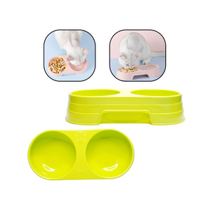 Mascotas - Taza Doble Para Mascota 30x14cm