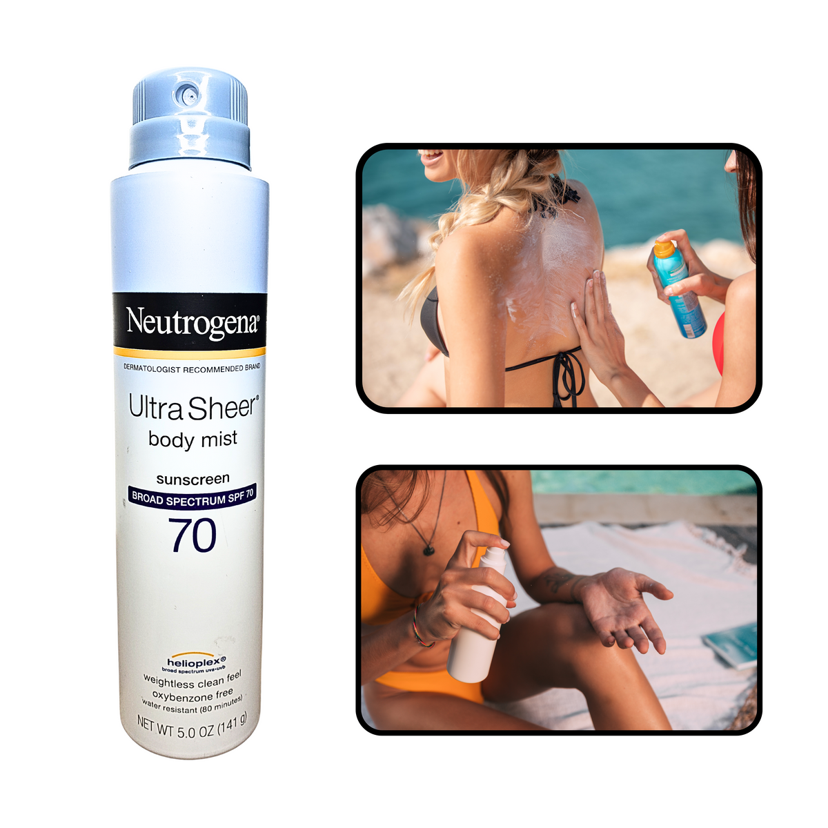 Cuidado Corporal - Protector Solar Neutrógena Ultra Sheer Body Mist Spray
