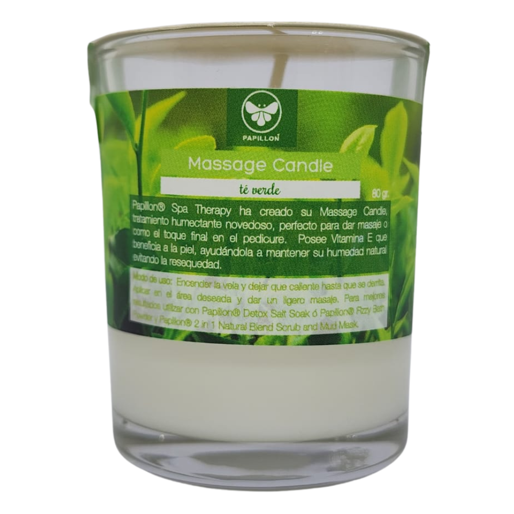 Massage Candle Té Verde Papillon 80gr