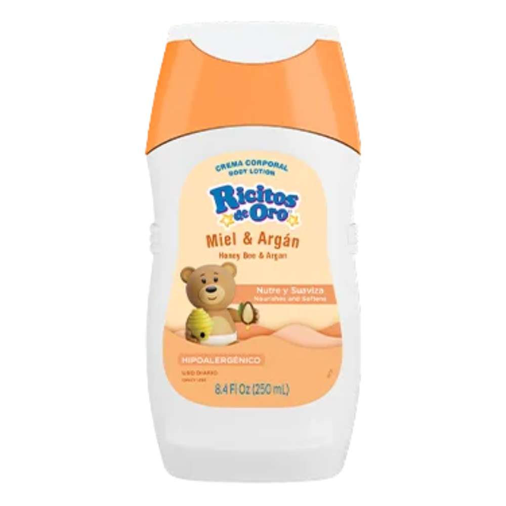 RICITOS DE ORO MIEL Y ARGAN CREMA CORPORAL 250ML