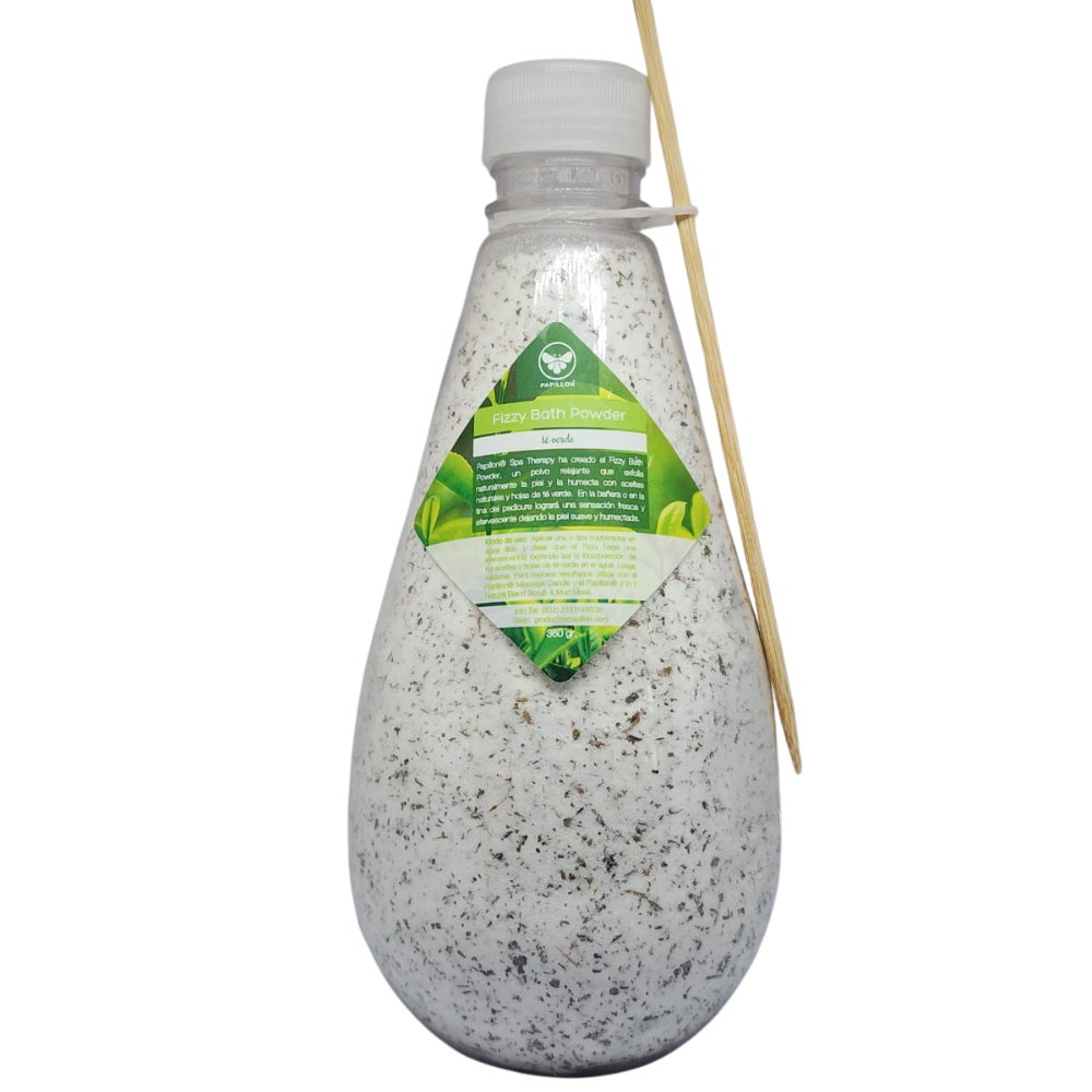 Fizzy Bath Powder Te verde Papillon 360gr