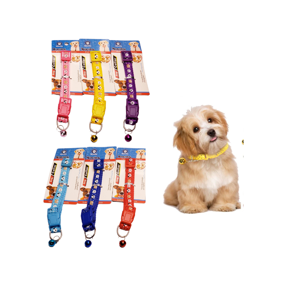 Mascotas - Collar Con Diseño Para Mascota 1.5x18cm