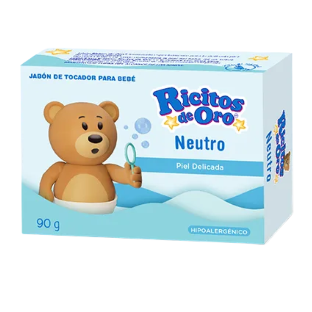 RICITOS DE ORO JABON NEUTRO 90G