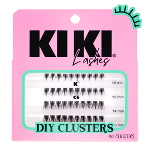 Paquete de Pestañas Postizas Diy Clusters - KIKI Lashes